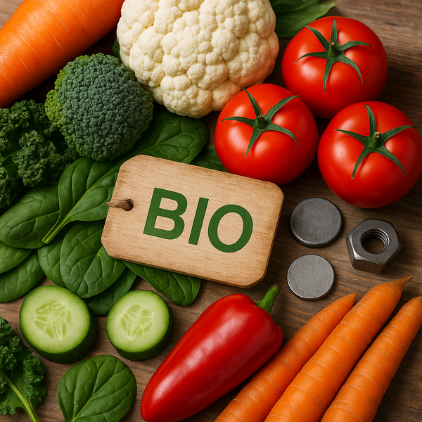 Des métaux lourds dans vos légumes bio