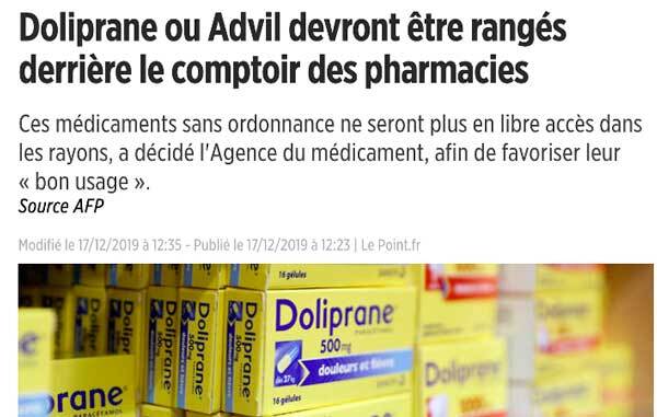 Medicament Doliprane