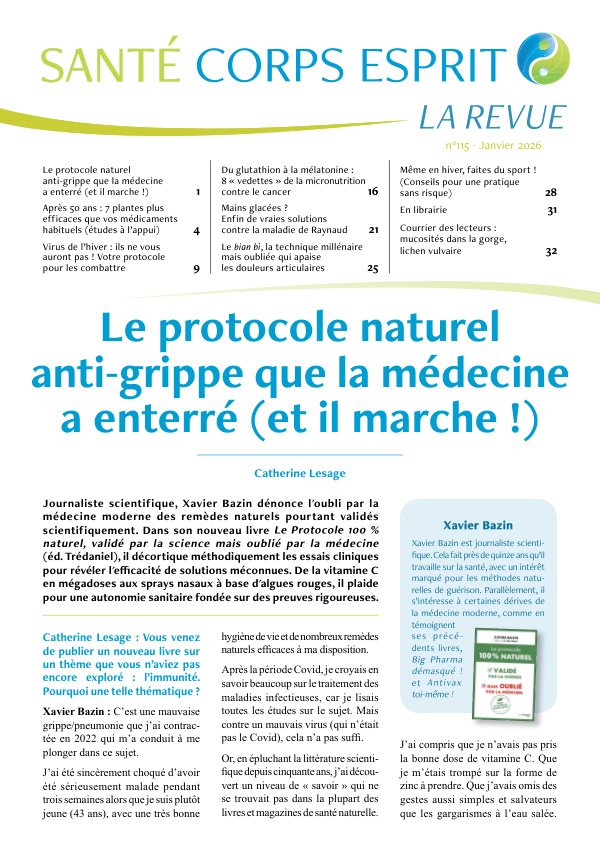 Le protocole anti-grippe que la médecine a enterré (et il marche !)